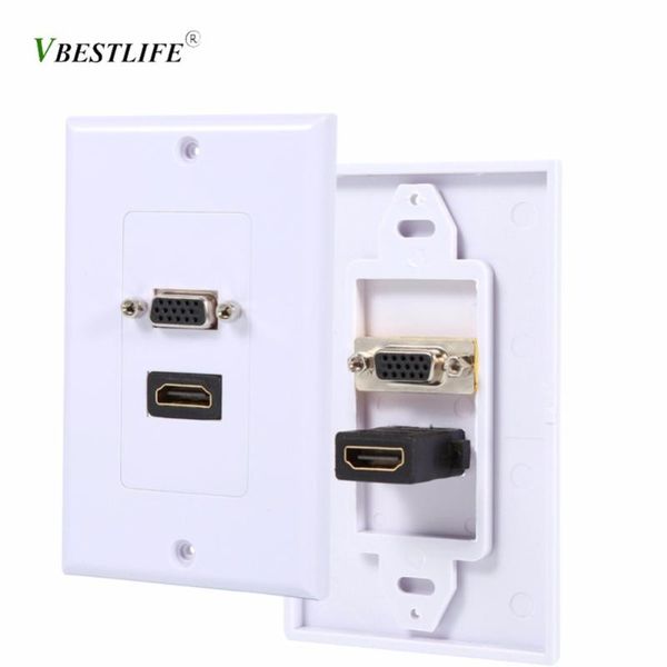smart power plugs vga wall plate female+vga female av outlet video socket face connector for home business locations
smart power plugs vga wall plate female+vga female av outlet video socket face connector for home business locations