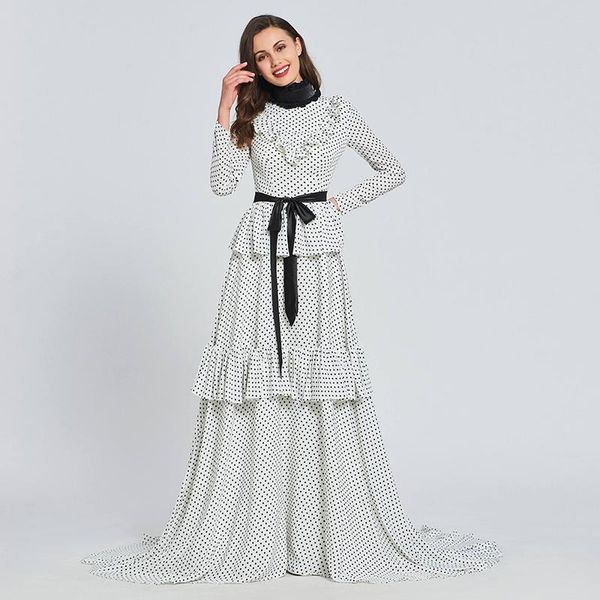 party dresses tanpell high neck prom full sleeves floor length a line dress women formal wedding custom sweep train gown, White;black
party dresses tanpell high neck prom full sleeves floor length a line dress women formal wedding custom sweep train gown, White;black