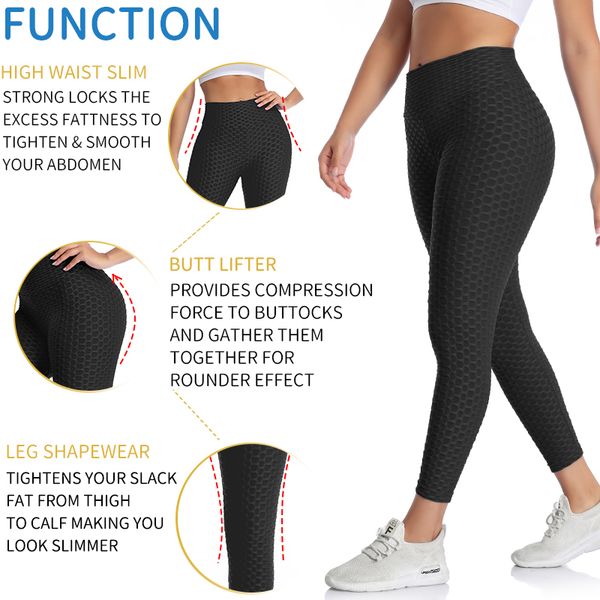 high waist workout leggins women fitness leggings ruched butt lifting stretchy leggings push up fashion solid color pants, Black
high waist workout leggins women fitness leggings ruched butt lifting stretchy leggings push up fashion solid color pants, Black