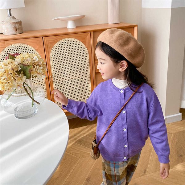 2021 autumn children rabbit wool core spun yarn knitted cardigan girls cute solid color casual short style sweaters y1024, Blue
2021 autumn children rabbit wool core spun yarn knitted cardigan girls cute solid color casual short style sweaters y1024, Blue