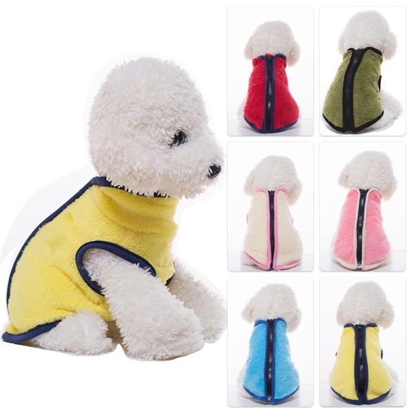 dog apparel winter vest warm fleece pet jacket high collar zipper clothes for small medium large dogs accessories
dog apparel winter vest warm fleece pet jacket high collar zipper clothes for small medium large dogs accessories
