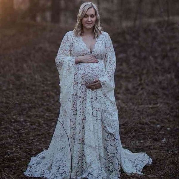 boho style lace maternity dress for pography outfit maxi gown pregnancy women long 210922, White
boho style lace maternity dress for pography outfit maxi gown pregnancy women long 210922, White