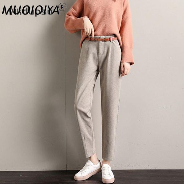 women's pants & capris autumn winter casual woolen female high waist women fashion korean solid formal elegant trousers harem belt, Black;white
women's pants & capris autumn winter casual woolen female high waist women fashion korean solid formal elegant trousers harem belt, Black;white