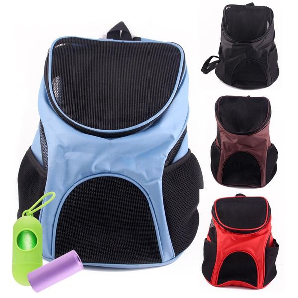 foldable pet carrier backpack dog cat outdoor travel packbag portable zipper mesh out bag collars & leashes
foldable pet carrier backpack dog cat outdoor travel packbag portable zipper mesh out bag collars & leashes