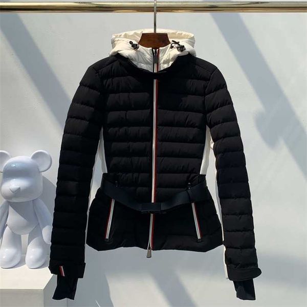 autumn and winter women's down jacket thickened warm 90% white duck down women's ski suit color matching coat slim fashion 210930, Black
autumn and winter women's down jacket thickened warm 90% white duck down women's ski suit color matching coat slim fashion 210930, Black