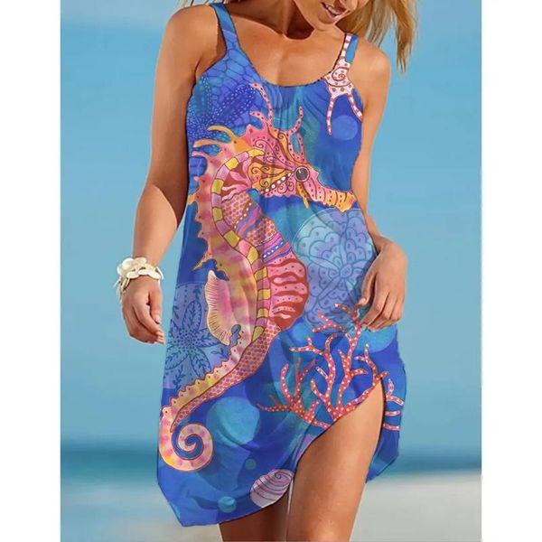 casual dresses hippocampus 3d print women beach hawaii boho o-neck sleeveless dress summer holiday brand beachwear night, Black;gray
casual dresses hippocampus 3d print women beach hawaii boho o-neck sleeveless dress summer holiday brand beachwear night, Black;gray