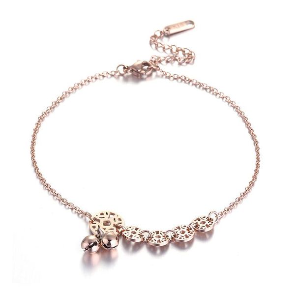 anklets anklet simple cool bell ankel chain leg bracelet korean-style titanium steel five coins mori non-fading women metal bohemia, Red;blue
anklets anklet simple cool bell ankel chain leg bracelet korean-style titanium steel five coins mori non-fading women metal bohemia, Red;blue