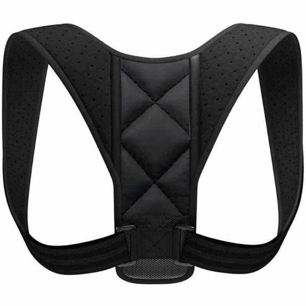 back support posture corrector, shoulder straight straps adjustable for men and women to prevent listlessness, Black;blue
back support posture corrector, shoulder straight straps adjustable for men and women to prevent listlessness, Black;blue