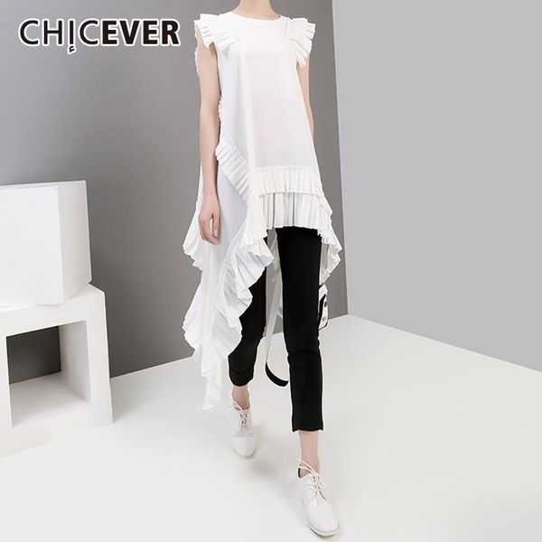 casual dresses chicever asymmetrical hem frill trim solid tank dress round collar sleeveless fold pleated mini summer women clothing, Black;gray
casual dresses chicever asymmetrical hem frill trim solid tank dress round collar sleeveless fold pleated mini summer women clothing, Black;gray