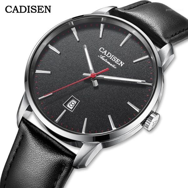 automatic watch men mechanical wristwatch sapphire 50m waterproof japan nh35a auto date leather strap wristwatches, Slivery;brown
automatic watch men mechanical wristwatch sapphire 50m waterproof japan nh35a auto date leather strap wristwatches, Slivery;brown