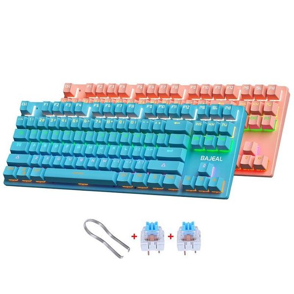 keyboards 87 keys mechanical keyboard usb wired swappable blue swtich colorful led backlight gaming for typing office
keyboards 87 keys mechanical keyboard usb wired swappable blue swtich colorful led backlight gaming for typing office
