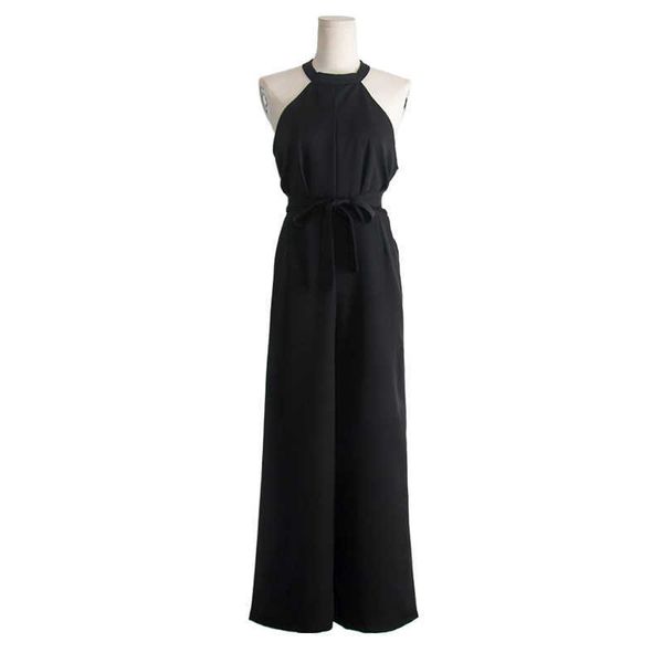 perhaps u chiffon black red sleeveless halter zipper pocket solid long full length jumpsuit wide leg women summer j0027 210529, Black;white
perhaps u chiffon black red sleeveless halter zipper pocket solid long full length jumpsuit wide leg women summer j0027 210529, Black;white
