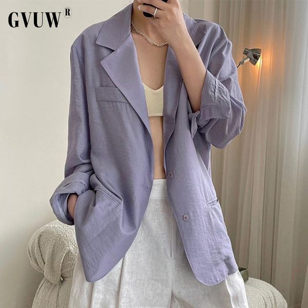 women's suits & blazers gvuw women solid single breasted blazer notched long sleeve loose fit jacket fashion tide spring summer 2021 20, White;black
women's suits & blazers gvuw women solid single breasted blazer notched long sleeve loose fit jacket fashion tide spring summer 2021 20, White;black