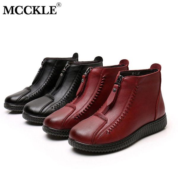 boots mcckle women snow ladies pu leather warm plush winter ankle boot female platform casual confortable mom outdoor soft shoes, Black
boots mcckle women snow ladies pu leather warm plush winter ankle boot female platform casual confortable mom outdoor soft shoes, Black