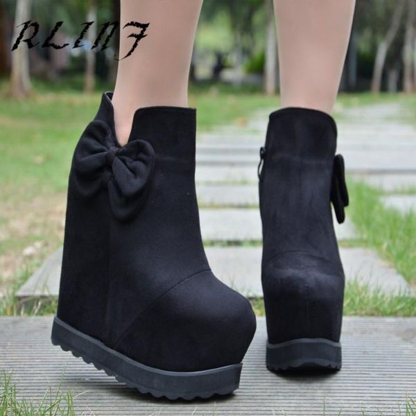 boots rlinf slope 15cm 2021 autumn and winter thick-bottomed bow nude ankle for women, Black
boots rlinf slope 15cm 2021 autumn and winter thick-bottomed bow nude ankle for women, Black