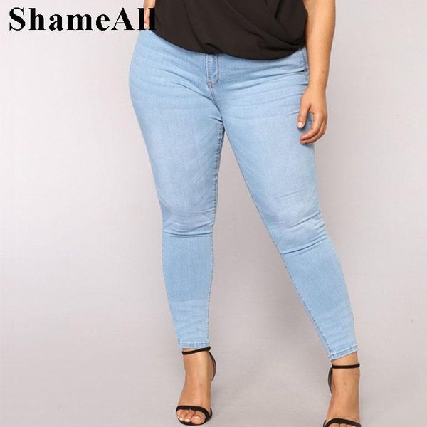 women's jeans plus size thin light blue stretch pencil 4xl 5xl 7xl large skinny slim for women white wash long denim pants
women's jeans plus size thin light blue stretch pencil 4xl 5xl 7xl large skinny slim for women white wash long denim pants
