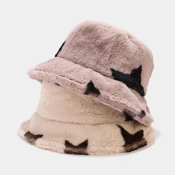wide brim hats 2021 outdoor faux fur letter five-pointed star pattern bucket women winter soft warm, Blue;gray
wide brim hats 2021 outdoor faux fur letter five-pointed star pattern bucket women winter soft warm, Blue;gray