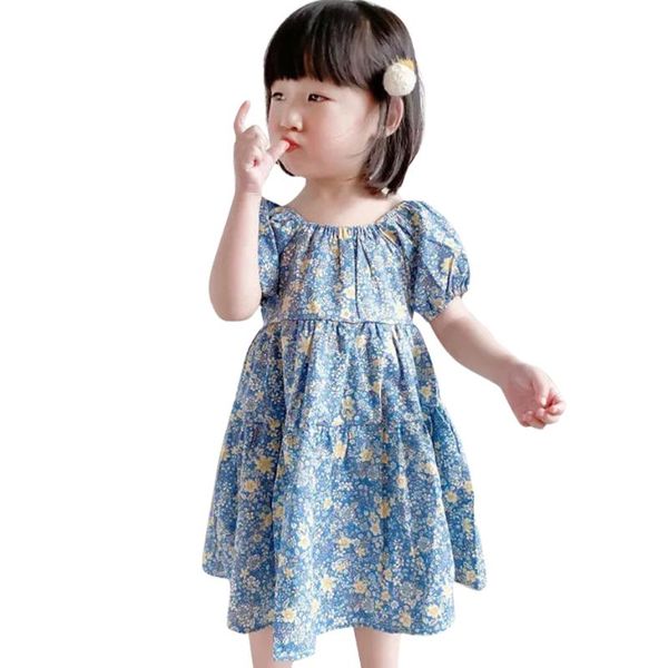 girl's dresses summer dress for girls floral pattern party girl big bow children casual style costume, Red;yellow
girl's dresses summer dress for girls floral pattern party girl big bow children casual style costume, Red;yellow