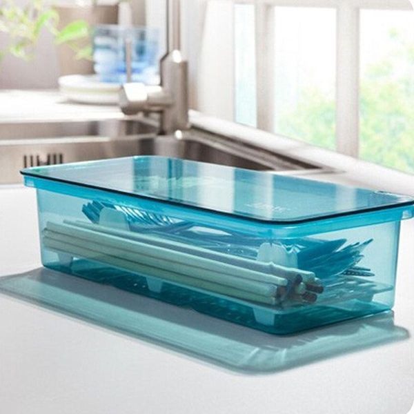 kitchen storage & organization drain and dustproof tableware box simple fashion chopstick supplies plastic cage
kitchen storage & organization drain and dustproof tableware box simple fashion chopstick supplies plastic cage