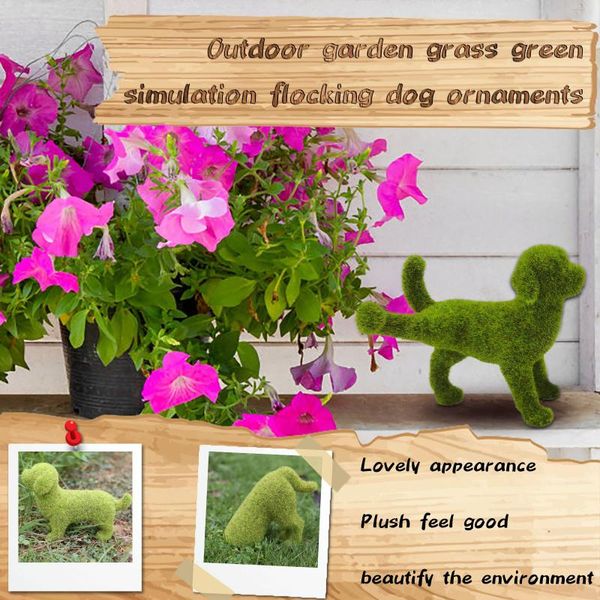 garden decorations outdoor courtyard grass green simulation flocking puppy decoration ornaments furnishings modern creative sculpture
garden decorations outdoor courtyard grass green simulation flocking puppy decoration ornaments furnishings modern creative sculpture