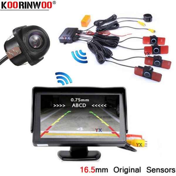 car rear view cameras& parking sensors koorinwoo parktronic 2.4g wireless 4 sensor motion lcd monitor alert radars camera detector system se
car rear view cameras& parking sensors koorinwoo parktronic 2.4g wireless 4 sensor motion lcd monitor alert radars camera detector system se