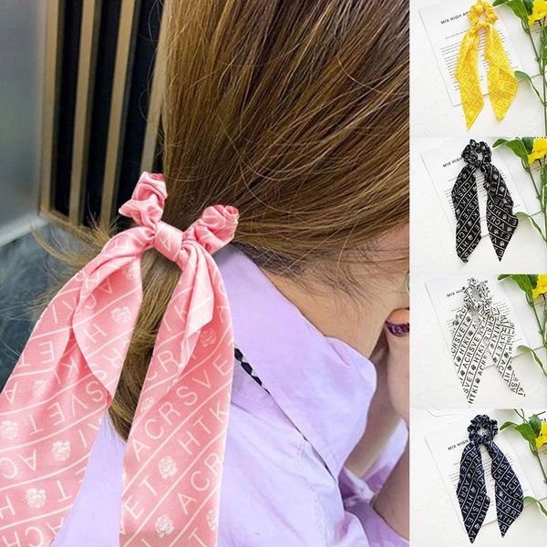 letter print bow girls elastic hair bands long ribbon hair ties ponytail scarf headwear scrunchies women hair accessories, Golden;silver
letter print bow girls elastic hair bands long ribbon hair ties ponytail scarf headwear scrunchies women hair accessories, Golden;silver