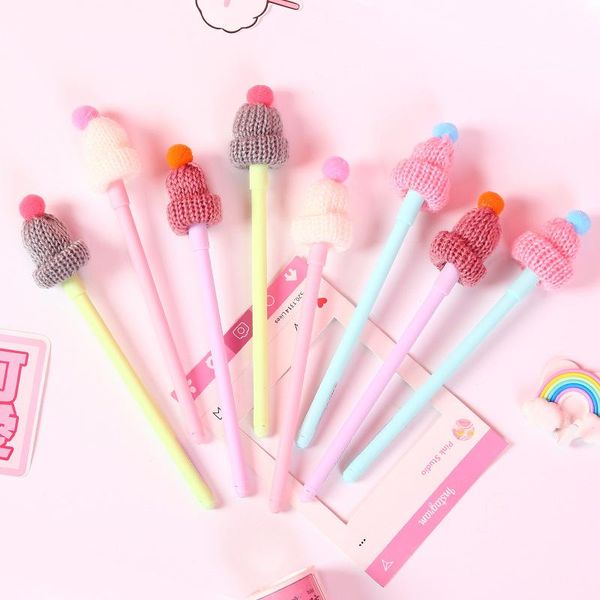 gel pens 4pcs black ink soft woolen hat cap signature pen stationery school writing supply kids neutral girl chiristmas gift
gel pens 4pcs black ink soft woolen hat cap signature pen stationery school writing supply kids neutral girl chiristmas gift