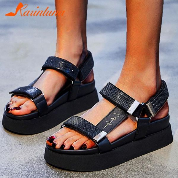 dress shoes karin 2021 arrivals summer sandals woman crystal platform comfortable lady female, Black
dress shoes karin 2021 arrivals summer sandals woman crystal platform comfortable lady female, Black