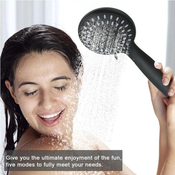 bathroom shower heads black round hand held head 5 function accessories replacement
bathroom shower heads black round hand held head 5 function accessories replacement