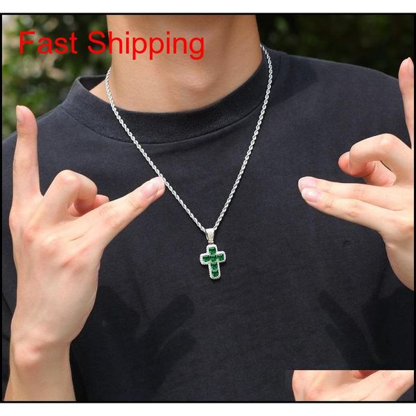 mens hip hop cross necklace cz stone bling iced out pendant necklace jewelry gold slver chains diamond pece sta qyljzd dh_seller2010, Silver
mens hip hop cross necklace cz stone bling iced out pendant necklace jewelry gold slver chains diamond pece sta qyljzd dh_seller2010, Silver