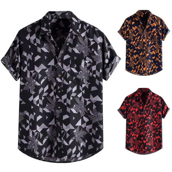 men's casual shirts short fashion hawaiian sleeve summer flower t-shirt shirt men, White;black
men's casual shirts short fashion hawaiian sleeve summer flower t-shirt shirt men, White;black