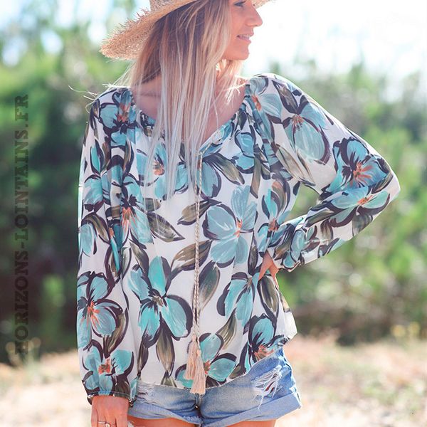 2021 autumn floral women shirts long sleeve front strap tassel v-neck loose elegant female blouse plus size 3xl fashion gjdr, White
2021 autumn floral women shirts long sleeve front strap tassel v-neck loose elegant female blouse plus size 3xl fashion gjdr, White