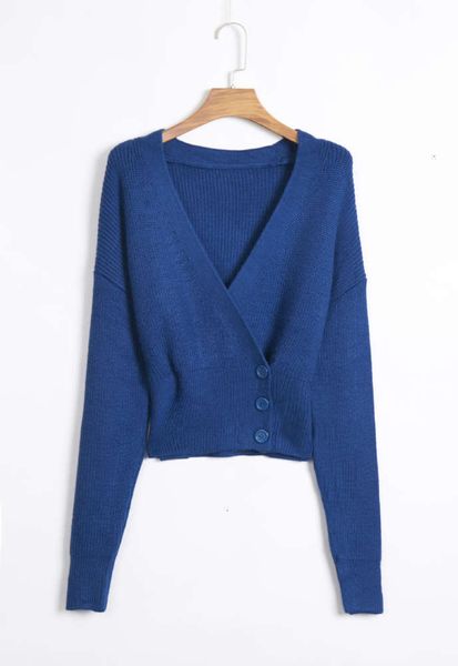 spring slim 2021 f0616 waist close women's wear v-neck long sleeve knitted cardigan luxury, White;black
spring slim 2021 f0616 waist close women's wear v-neck long sleeve knitted cardigan luxury, White;black