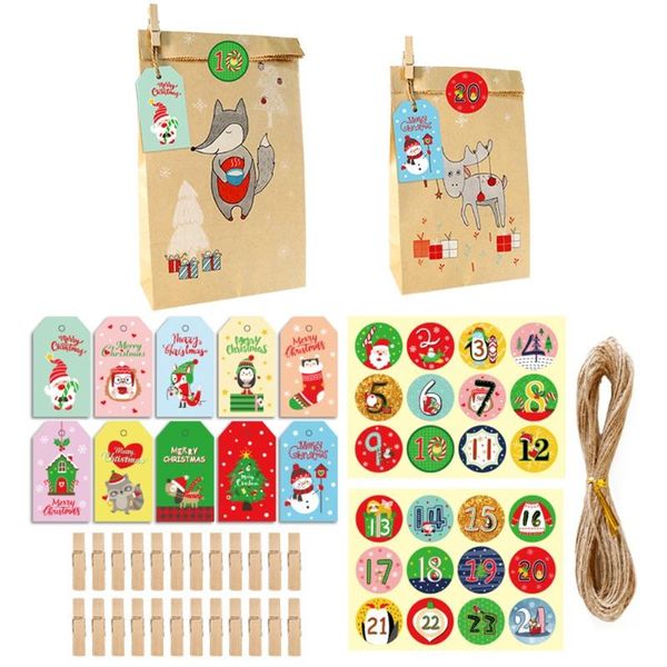 christmas decorations 24 pack gift for kids teenagers paper bags candy pouch bag assembled by yourself h056
christmas decorations 24 pack gift for kids teenagers paper bags candy pouch bag assembled by yourself h056