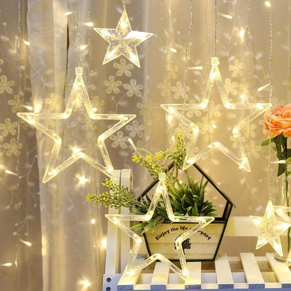 led stars string lights curtain battery fairy lights garland led wedding party christmas for window home outdoor decor #t2g
led stars string lights curtain battery fairy lights garland led wedding party christmas for window home outdoor decor #t2g