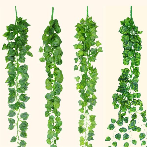 1pcs 90cm artificial ivy leaf artificial plants green garland plants vine fake foliage home decoration wedding party decoration
1pcs 90cm artificial ivy leaf artificial plants green garland plants vine fake foliage home decoration wedding party decoration