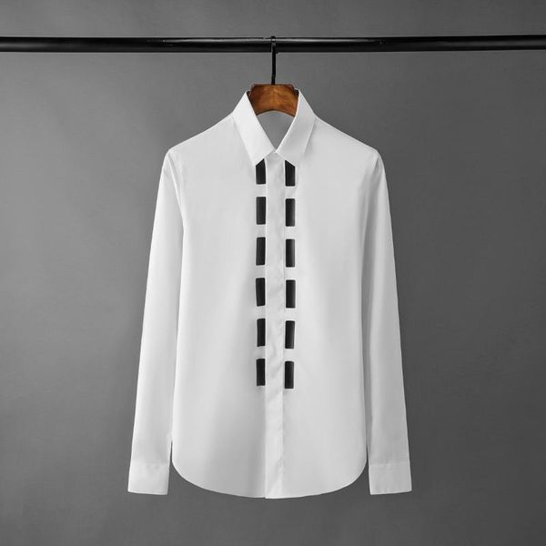 white black mens shirts stripe printed long sleeve casual mens dress shirts fashion slim fit male shrits 2xl
white black mens shirts stripe printed long sleeve casual mens dress shirts fashion slim fit male shrits 2xl