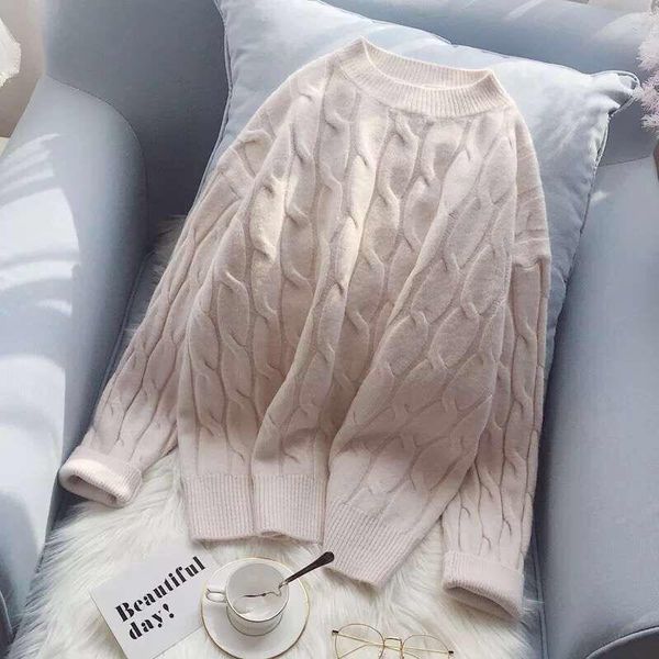 women's sweaters plus size pullover women jersey mujer 2021 autumn winter knitted o-neck twist jumper pull femme hiver streetwear sweat, White;black
women's sweaters plus size pullover women jersey mujer 2021 autumn winter knitted o-neck twist jumper pull femme hiver streetwear sweat, White;black
