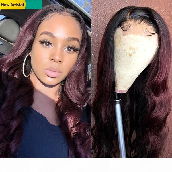 1b 99j wine red ombre wavy human hair lace front wigs for black women 4x4 closure burgundy colored body wave brazilian remy glueless wig, Black;brown
1b 99j wine red ombre wavy human hair lace front wigs for black women 4x4 closure burgundy colored body wave brazilian remy glueless wig, Black;brown