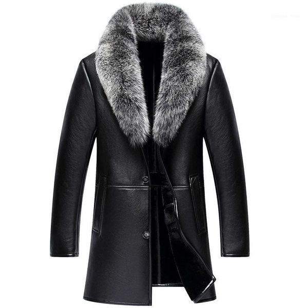 winter haining leather male long heavy hair sheep fur coat collar one man men's & faux, Black
winter haining leather male long heavy hair sheep fur coat collar one man men's & faux, Black
