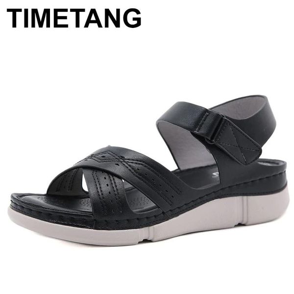 sandals timetangsummer fashion women sewing casual wedge shoes woman comfort ladies buckle open toe hook loop female, Black
sandals timetangsummer fashion women sewing casual wedge shoes woman comfort ladies buckle open toe hook loop female, Black