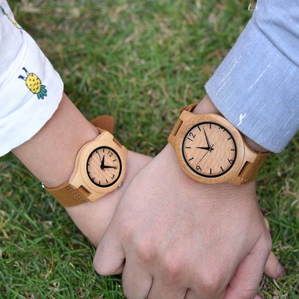 wristwatches bamboo couple watch for men women quartz handmade leather lover's wriswatches light yellow dial modern female clock, Slivery;brown
wristwatches bamboo couple watch for men women quartz handmade leather lover's wriswatches light yellow dial modern female clock, Slivery;brown