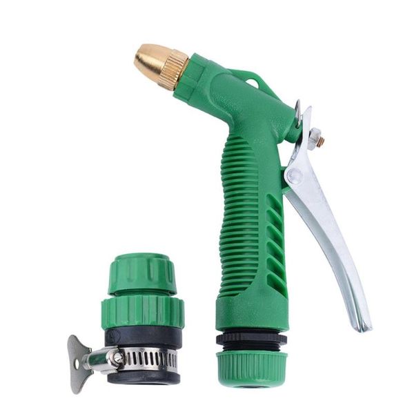 household green multi-function connector green plastic home car wash water gun set combination 2 sets
household green multi-function connector green plastic home car wash water gun set combination 2 sets