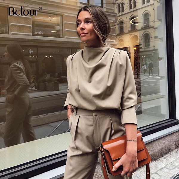 bclout khaki fashion chic draped collar women blouse woven autumn casual shirt casual long sleeve elegant fashion ladies 21302, White
bclout khaki fashion chic draped collar women blouse woven autumn casual shirt casual long sleeve elegant fashion ladies 21302, White