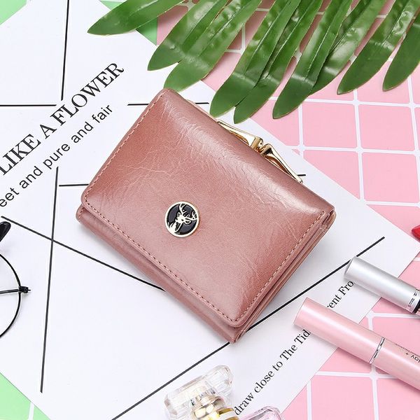 luxury deer fashion womens wallets pu leather solid short trifold wallet lady women small coin purses credit card holder, Red;black
luxury deer fashion womens wallets pu leather solid short trifold wallet lady women small coin purses credit card holder, Red;black