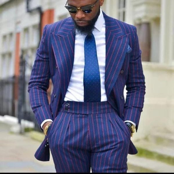 men's suits & blazers fashion blue stripe men costume homme groom wear tuxedos wedding slim fit 2 pieces blazer(jacket+pants), White;black
men's suits & blazers fashion blue stripe men costume homme groom wear tuxedos wedding slim fit 2 pieces blazer(jacket+pants), White;black