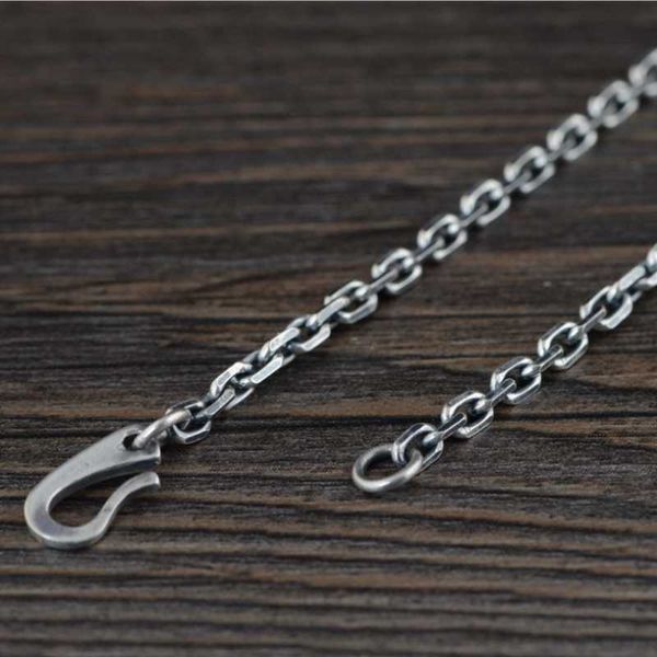 chains pure silver 3mm thick retro hook lock o link chain necklace s925 sterling sweater jewelry man woman
chains pure silver 3mm thick retro hook lock o link chain necklace s925 sterling sweater jewelry man woman