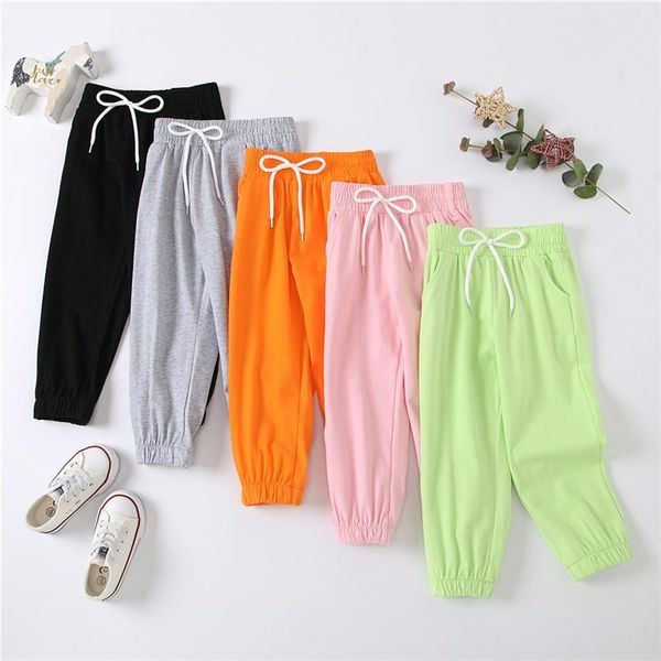 1-6y kids girl casual long pants solid color elastic yoga pants loose sports trousers for daily exercise wear, Blue
1-6y kids girl casual long pants solid color elastic yoga pants loose sports trousers for daily exercise wear, Blue