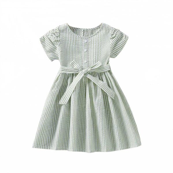 girl's dresses 5 colors summer infant girls sweet dress striped printed bow belt knee length a-line outfits 1-6y, Red;yellow
girl's dresses 5 colors summer infant girls sweet dress striped printed bow belt knee length a-line outfits 1-6y, Red;yellow