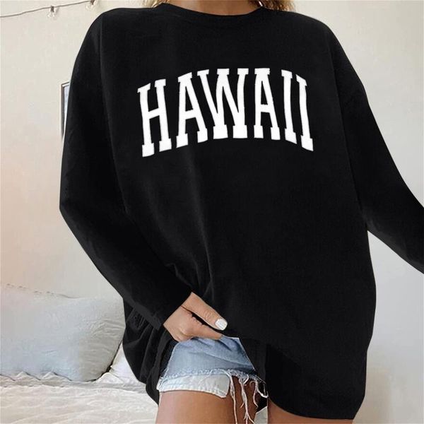 women's t-shirt crewneck oversize woman t-shirts 2021 letter printed pullove streetwear women autumn long sleeve loose casual tees #t2g, White
women's t-shirt crewneck oversize woman t-shirts 2021 letter printed pullove streetwear women autumn long sleeve loose casual tees #t2g, White